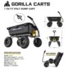 Gorilla Carts 7-cu ft Poly Yard Cart | GCG-7 - MadeInUSA