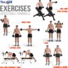 Yes4All Adjustable Dumbbells 40to 200 lbs with Connector Options for strength training
