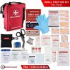 Surviveware Comprehensive Premium First Aid Kit Emergency Medical Kit for Trucks, Cars, Camping, Office and Sports and Outdoor Emergencies - Large 200 Piece Set