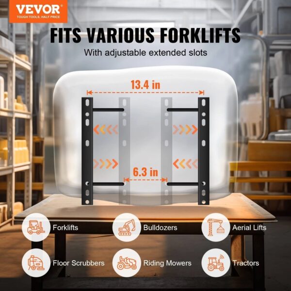 09D97B08-D084-BE7C-34F9-315B9C337863 VEVOR Universal Tractor Seat Suspension Fold Down Forklift Seat with Adjustable Angle Back CCZYJZKFSAQDKKFORV0 - MadeInUSA