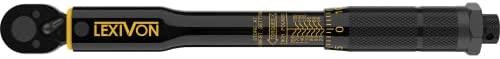 LEXIVON 3/4-Inch Drive Click Torque Wrench 30~300 Ft-Lb / 40.7~406.8 Nm (LX-185)