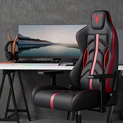 Furgle Gaming Chair, Racing Style High-Back Ergonomic Chair