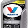 Valvoline Advanced Full Synthetic SAE 0W-16 Motor Oil 1 QT (Packaging May Vary)