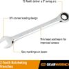GEARWRENCH 12 Point Ratcheting Combination Wrench Set