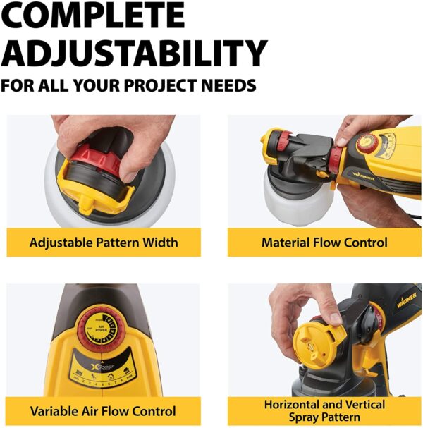Wagner Spraytech 0529010 FLEXiO Handheld HVLP Paint Spraye
