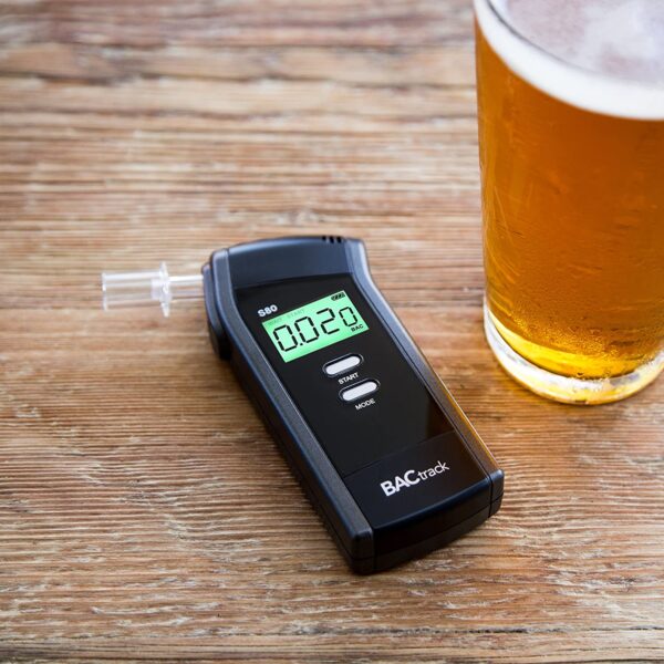 BACtrack S80 Breathalyzer | Portable Breath Alcohol Tester for Personal & Professional Use