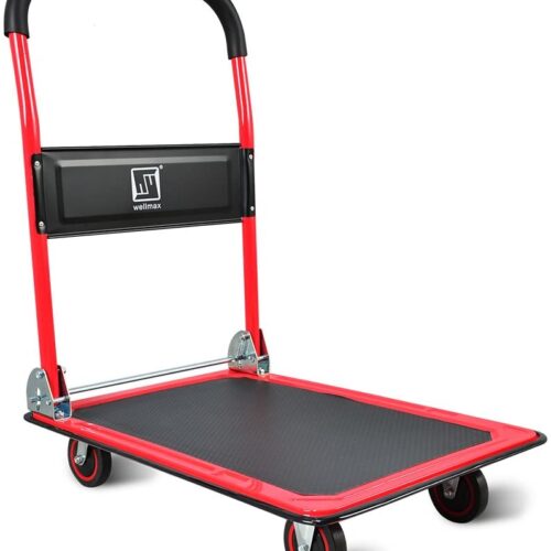 Push Cart Dolly by Wellmax, Moving Platform Hand Truck