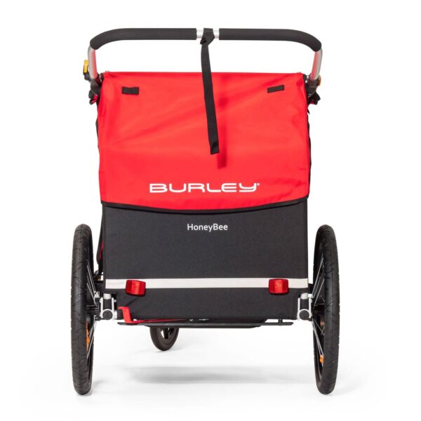 13323DFB-A9A2-BD10-1839-D43ADA631A5C Burley Honey Bee Bike Trailer Red - MadeInUSA