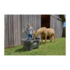Rubbermaid FG424500BLA Stock Tank, 150 Gal Capacity, Plastic, Black - MadeInUSA