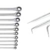 GEARWRENCH 20 Piece SAE/Metric Ratcheting Combination Wrench Set