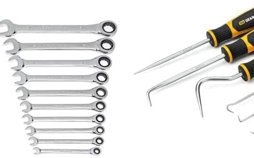 GEARWRENCH 20 Piece SAE/Metric Ratcheting Combination Wrench Set