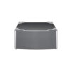 LG - 29" Laundry Pedestal with Storage Drawer - Graphite Steel - MadeInUSA