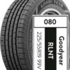 Goodyear Reliant 225/55R19 99V All-Season Tire - MadeInUSA