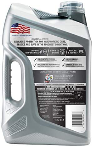 Valvoline Advanced Full Synthetic SAE 0W-16 Motor Oil 1 QT (Packaging May Vary)