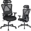 SUNNOW Ergonomic Office Chair, Mesh Computer Desk Chair , High Back Executive Task Chair