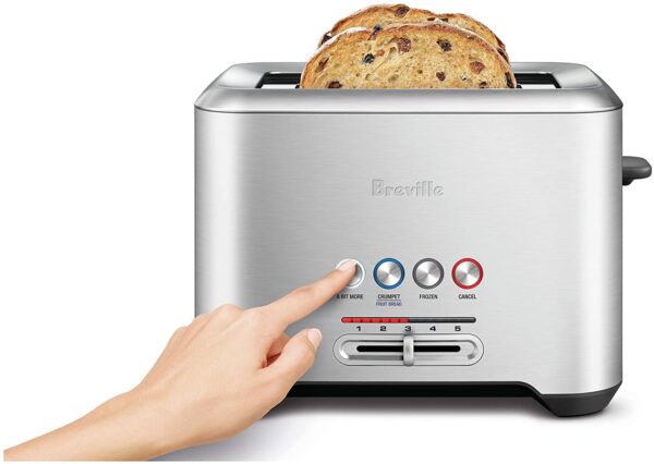 Breville Bit More 4-Slice Toaster, Brushed Stainless Steel