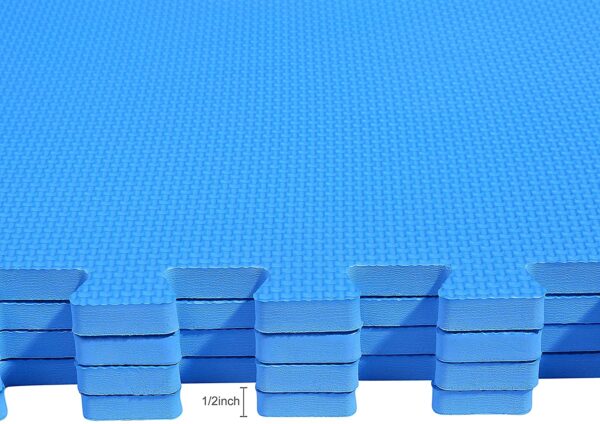 BalanceFrom Puzzle Exercise Mat with EVA Foam Interlocking Tiles