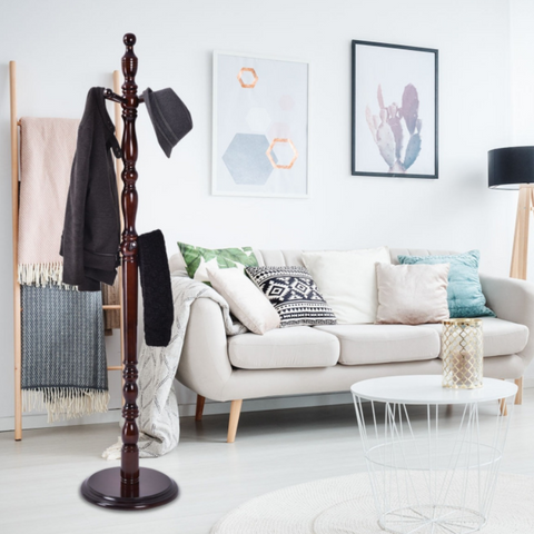standing coat rack