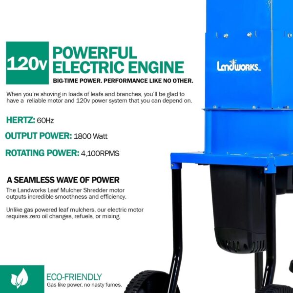 22C2C3B4-AC74-3F60-5E0C-F56ECF6150CC Landworks TRI-GUO049 Leaf Mulcher & Shredder - MadeInUSA