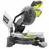 RYOBI Miter Saw TS1144A18MS01G 9 Amp 714 in. Compound Miter Saw with Universal QUICKSTAND - MadeInUSA