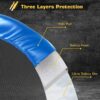 BCAN 38" Foldable Mini Trampoline Workout Max 300lbs
