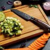 Yatoshi 7 Knife Block Set - Pro Kitchen Knife Set Ultra Sharp High Carbon Stainless Steel with Ergonomic Handle