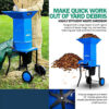 Landworks TRI-GUO049 Leaf Mulcher & Shredder - MadeInUSA