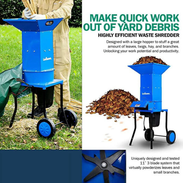 30A0B944-3B15-502D-AB1B-8E889E441722 Landworks TRI-GUO049 Leaf Mulcher & Shredder - MadeInUSA