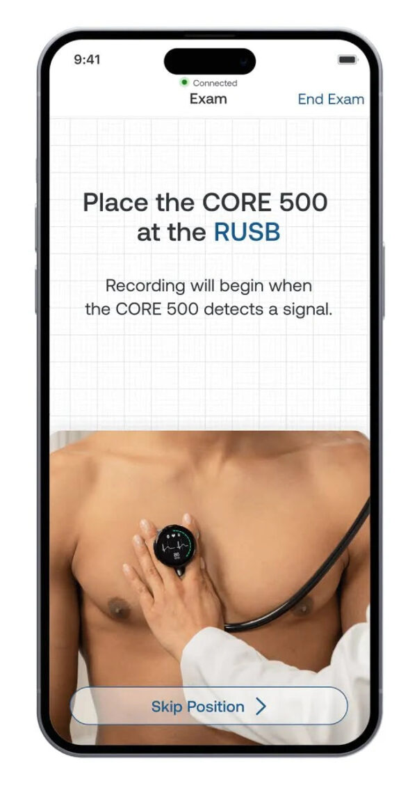 3529EAF6-1450-9A19-2848-B348F00D132F Eko Core 500 Digital Stethoscope - MadeInUSA