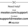 MEATER Plus 165ft Long Range Smart Wireless Meat Thermometer with Bluetooth for The Oven, Grill, Kitchen, BBQ, Smoker, Sous Vide, Rotisserie