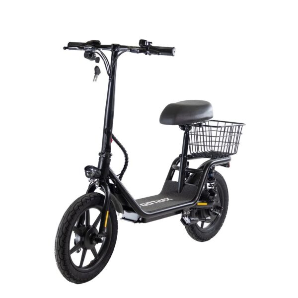 38BB691A-B273-A98E-7C37-D650FACED214 Gotrax Electric Scooter with Seat 18.6 Miles Range 15.5 MPH Power by 4 - MadeInUSA