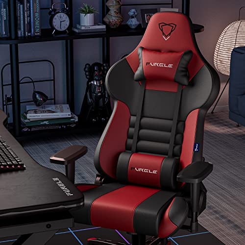 Furgle Gaming Chair, Racing Style High-Back Ergonomic Chair