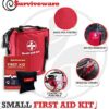 Surviveware Comprehensive Premium First Aid Kit Emergency Medical Kit for Trucks, Cars, Camping, Office and Sports and Outdoor Emergencies - Large 200 Piece Set