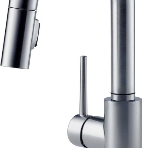 Trinsic 9959T-AR-DST Single Handle Pull-Down Bar / Prep Faucet with Touch2O Technology Arctic Stainless
