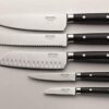 Royal Doulton Gordon Ramsay Block Knife Set, 6 Piece, Grey