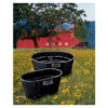 Rubbermaid FG424500BLA Stock Tank, 150 Gal Capacity, Plastic, Black - MadeInUSA