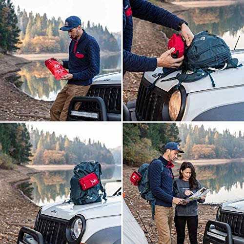 Surviveware Comprehensive Premium First Aid Kit Emergency Medical Kit for Trucks, Cars, Camping, Office and Sports and Outdoor Emergencies - Large 200 Piece Set
