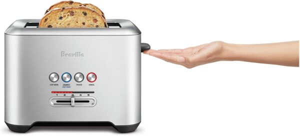 Breville Bit More 4-Slice Toaster, Brushed Stainless Steel
