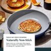 Caraway Nonstick Ceramic Cookware Set (12 Piece) Pots Pans Lids and Kitchen Storage - Non Toxic PTFE & PFOA Free - Oven Safe & Compatible with All - MadeInUSA