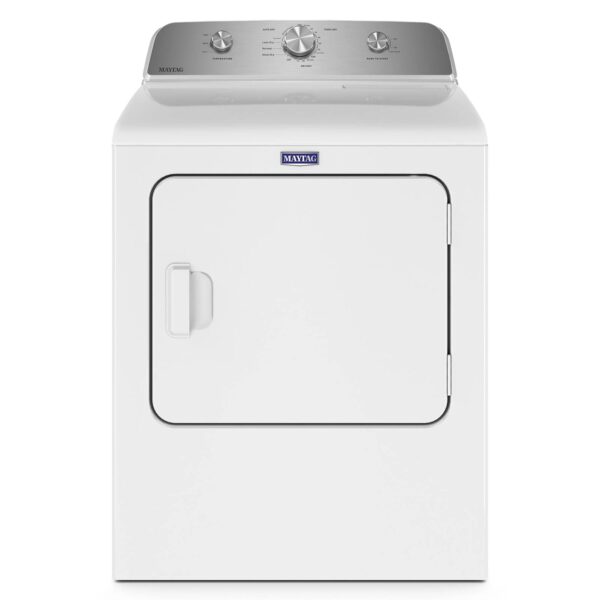 Maytag - 7.0 Cu. ft. Electric Dryer with Wrinkle Prevent - White - MadeInUSA