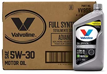 Valvoline Advanced Full Synthetic SAE 0W-16 Motor Oil 1 QT (Packaging May Vary)
