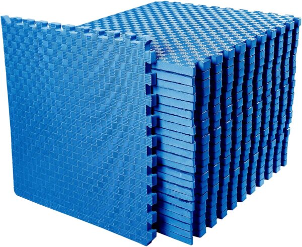 BalanceFrom Puzzle Exercise Mat with EVA Foam Interlocking Tiles