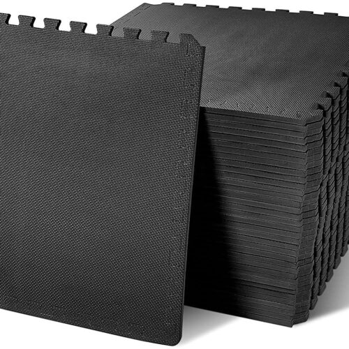 BalanceFrom Puzzle Exercise Mat with EVA Foam Interlocking Tiles