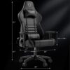 Furgle Gaming Chair, Racing Style High-Back Ergonomic Chair