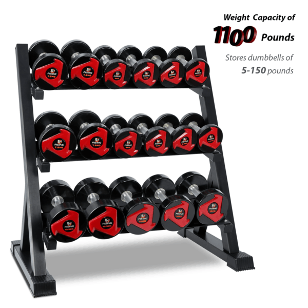 3-Tier Dumbbell Rack Stand
