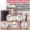 Honeywell HPA100 HEPA Air Purifier, Medium Room (155 sq. ft)