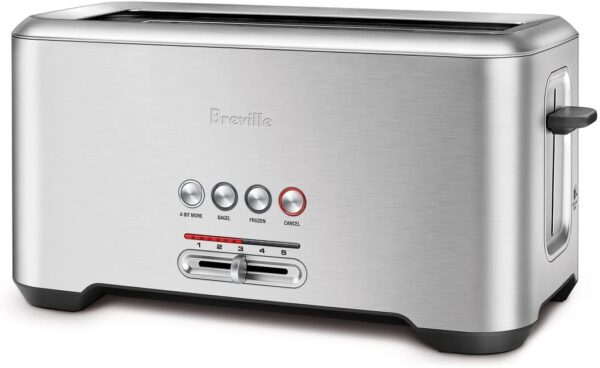 Breville Bit More 4-Slice Toaster, Brushed Stainless Steel
