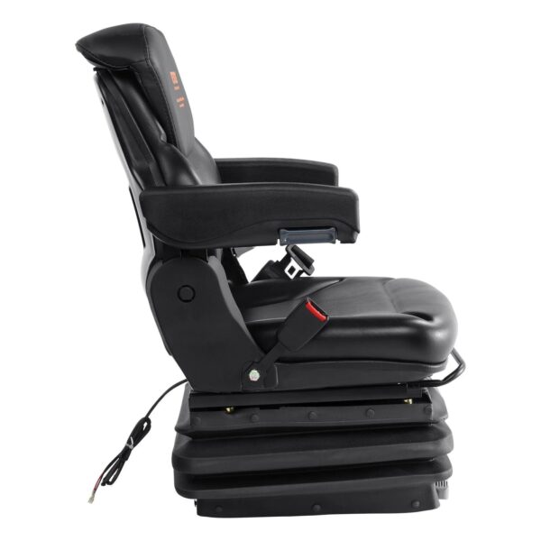 5CD4B991-650D-E9C2-2C8B-2AA37C2E32FA VEVOR Universal Tractor Seat Suspension Fold Down Forklift Seat with Adjustable Angle Back CCZYJZKFSAQDKKFORV0 - MadeInUSA