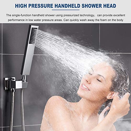 ESNBIA Oil Rubbed Bronze Shower System, Bathroom 12 Inches Rain Shower Head