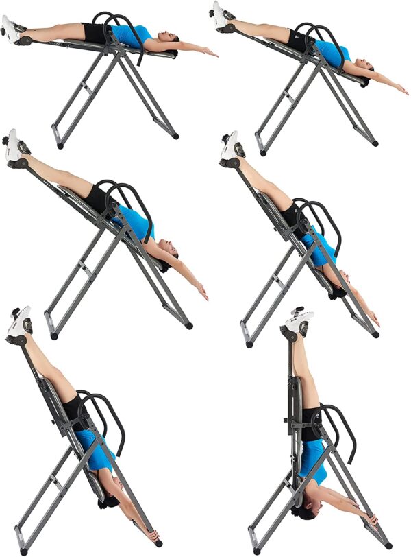 Innova Inversion Table with Adjustable Headrest, 300 lb Weight Capacity